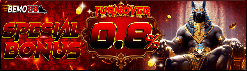 BONUS TURN OVER UP TO 0,8%