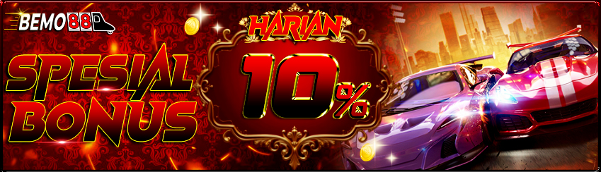 BONUS DEPOSIT HARIAN 10%