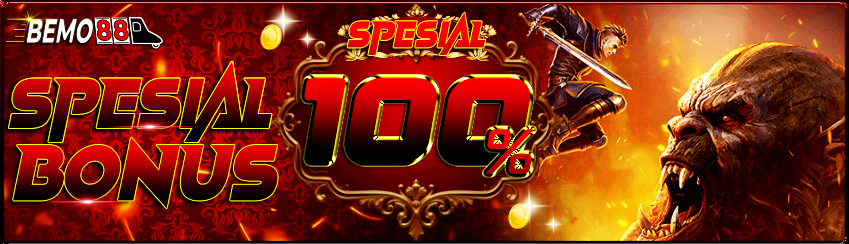 BONUS DEPOSIT 100% GET 100% KHUSUS SLOT